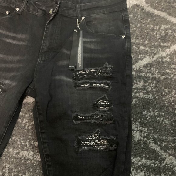 Amiri MX1 Bandana Skinny Jean's Men's 34, 36 - Picture 2 of 3